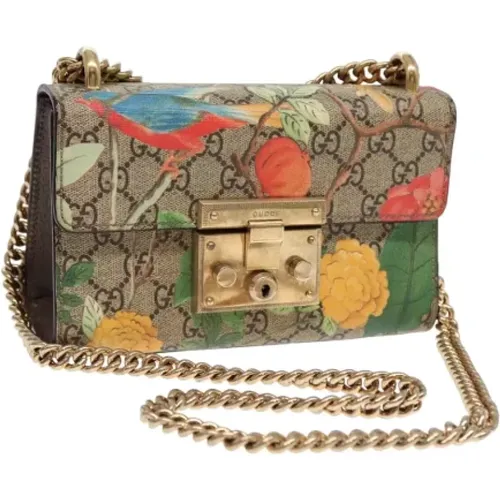 Pre-owned Cross Body Bags, female, , Size: ONE SIZE Pre-owned Canvas gucci-bags - Gucci Vintage - Modalova