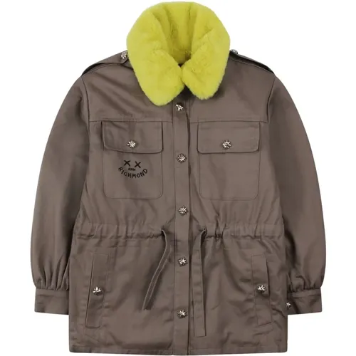 Parka Jacke mit Pelzkragen Richmond - Richmond - Modalova