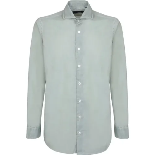 Mint Cotton Shirt , male, Sizes: 2XL - Lardini - Modalova