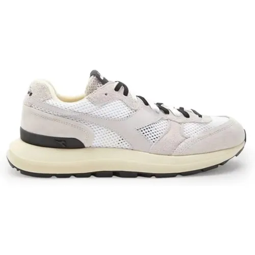 Sneakers, male, , Size: 7 US Premium Leather Sneaker Collection for Men - Diadora - Modalova