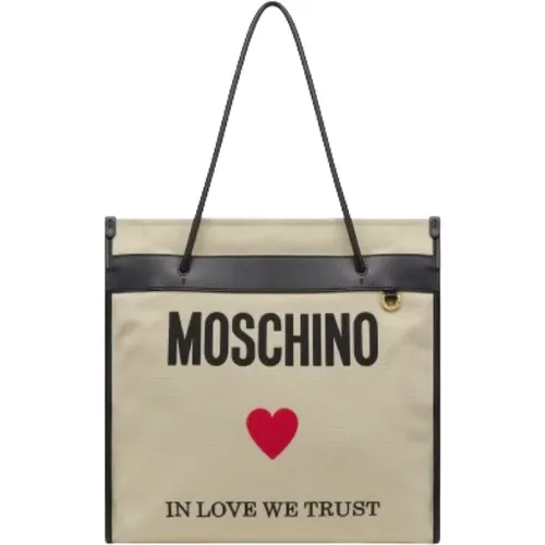 Tote Bags, female, , Size: ONE SIZE Women's Bags Shopper Ss24 - Moschino - Modalova