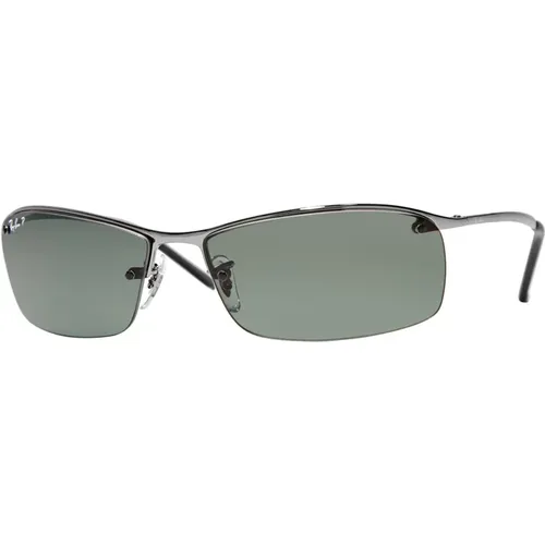 Top Bar Polarisierte Sonnenbrille , Herren, Größe: 63 MM - Ray-Ban - Modalova