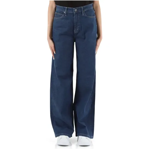 Weite Jeans , Damen, Größe: W30 - Calvin Klein - Modalova