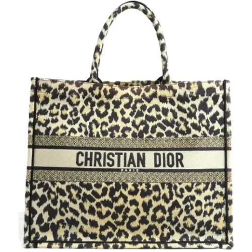 Pre-owned Tote Bags, female, , Size: ONE SIZE Pre-owned Canvas dior-bags - Dior Vintage - Modalova