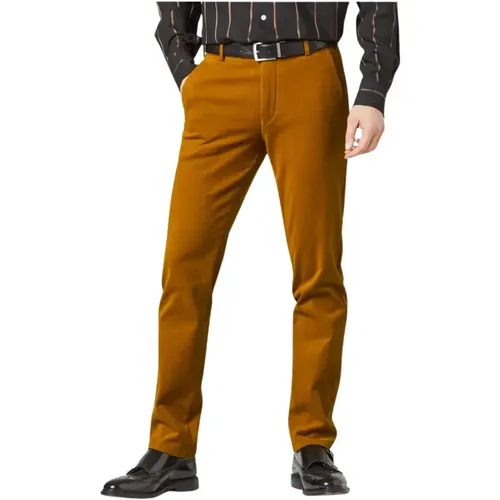 Superweiche Winter-Twill-Chino , Herren, Größe: M - Meyer - Modalova