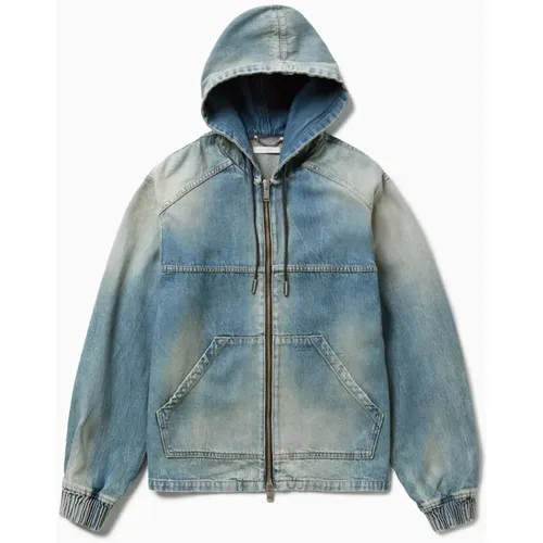 Denim Jackets, male, , Size: XL Denim Jacket - 1989 Studio - Modalova