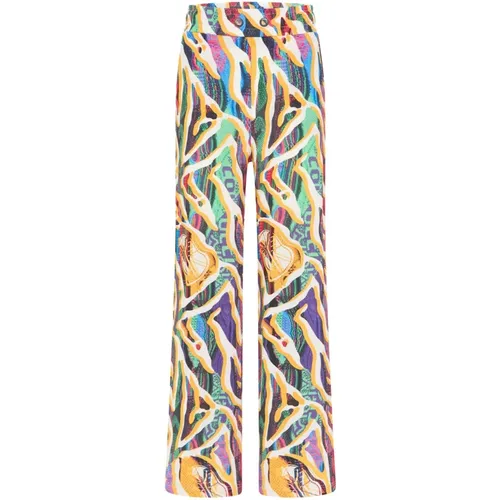 Antoni Alloverprint Pants , female, Sizes: L, XS, XL - carlo colucci - Modalova