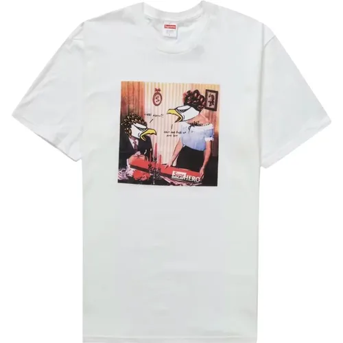 Limited Edition Curbs Tee , male, Sizes: L, 2XL, XL - Supreme - Modalova