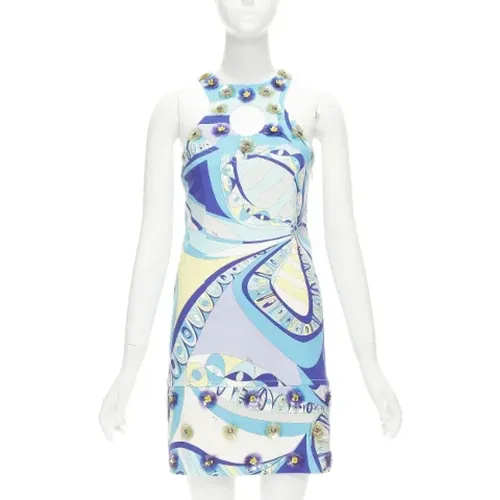 Pre-owned Fabric dresses , female, Sizes: S - Emilio Pucci Pre-owned - Modalova