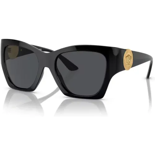 Bold Square Sunglasses , female, Sizes: 55 MM - Versace - Modalova