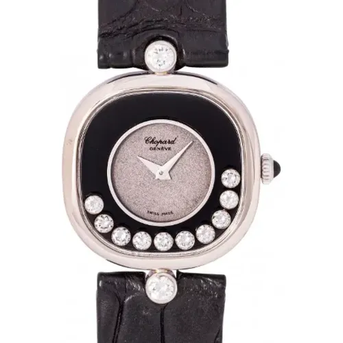 Pre-owned Watches, female, , Size: ONE SIZE Pre-owned White Gold watches - Chopard Pre-owned - Modalova