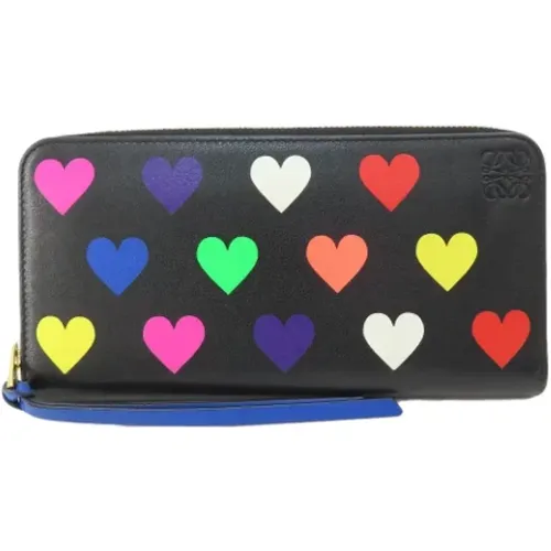 Pre-owned Wallets, female, , Size: ONE SIZE Pre-owned Leather wallets - Loewe Pre-owned - Modalova