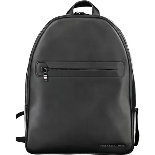 Polyester Backpack with Laptop Compartment , unisex, Sizes: ONE SIZE - Tommy Hilfiger - Modalova