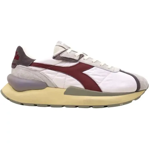 Weiße Low Top Sneakers Modell 201.180476 , Herren, Größe: 46 EU - Diadora - Modalova