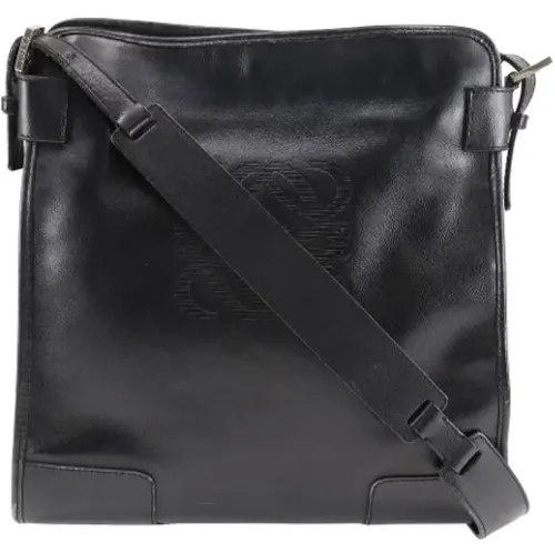 Pre-owned Cross Body Bags, female, , Size: ONE SIZE Pre-owned Leather shoulder-bags - Loewe Pre-owned - Modalova