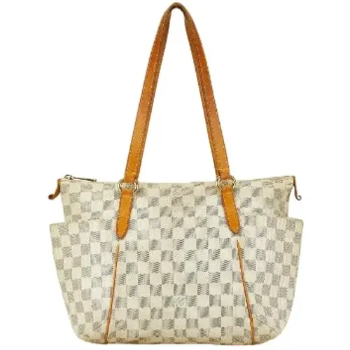 Pre-owned Tote Bags, female, , Size: ONE SIZE Pre-owned Canvas louis-vuitton-bags - Louis Vuitton Vintage - Modalova