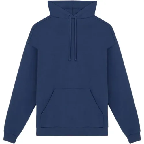 Cotton Hoodie with Kangaroo Pocket , male, Sizes: L - Noyoco - Modalova