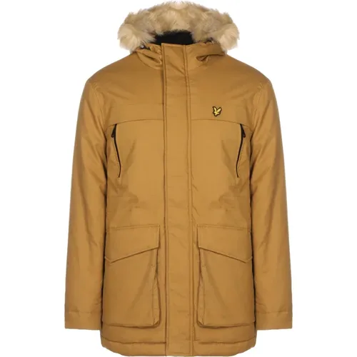 Winter Weight Fleece-Lined Parka , male, Sizes: S - Lyle & Scott - Modalova