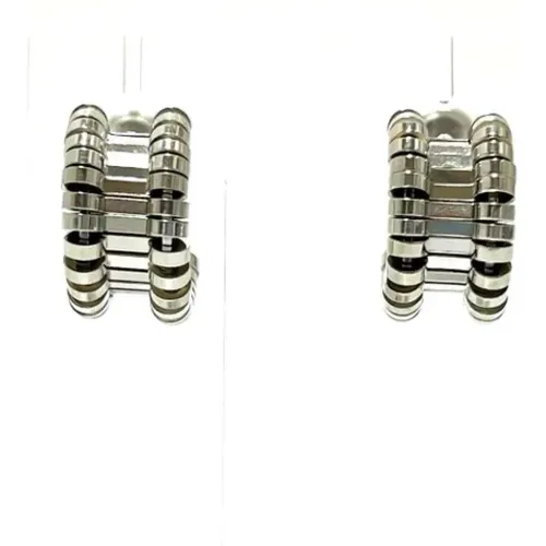 Pre-owned Jewellery, female, , Size: ONE SIZE Pre-owned Metal earrings - Bottega Veneta Vintage - Modalova