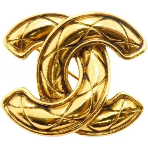 Pre-owned Jewellery, female, , Size: ONE SIZE Pre-owned Fabric brooches - Chanel Vintage - Modalova