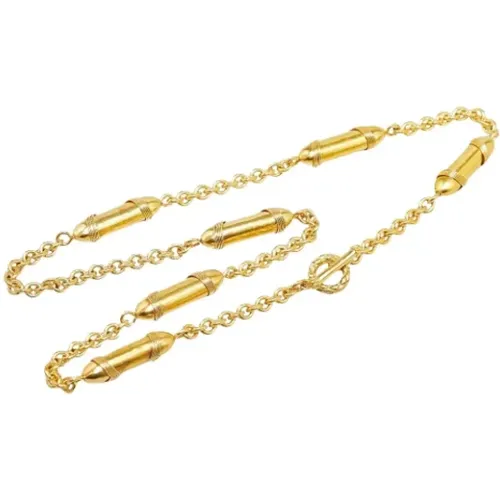 Pre-owned Jewellery, female, , Size: ONE SIZE Pre-owned Gold chanel-jewelry - Chanel Vintage - Modalova