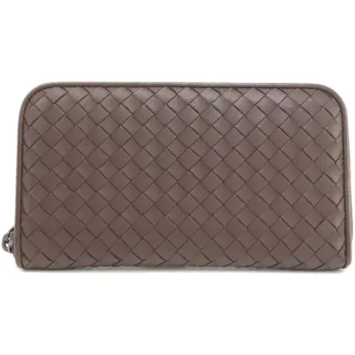 Pre-owned Wallets, female, , Size: ONE SIZE Pre-owned Leather wallets - Bottega Veneta Vintage - Modalova