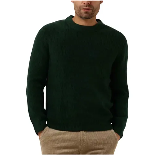 Herren Pullover Westen Dunkelgrün - Minimum - Modalova