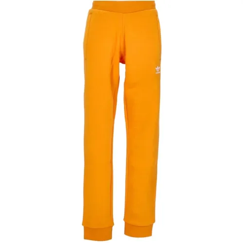 Sweatpants, male, , Size: M Fleece Tracksuit Pants Bright - Adidas - Modalova