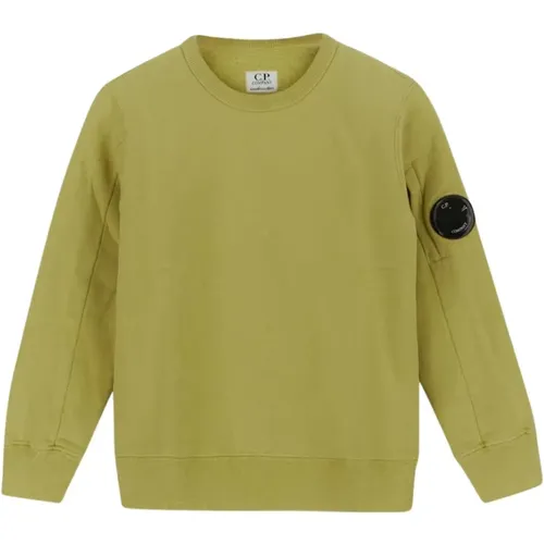 Golden Palm Sweatshirt, Stilvoll und Bequem - C.P. Company - Modalova