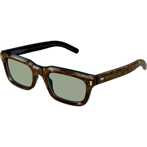 Stylische Sonnenbrille Gg1524S Farbe 003 , Herren, Größe: 51 MM - Gucci - Modalova