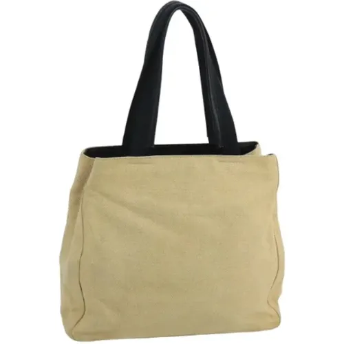 Pre-owned Tote Bags, female, , Size: ONE SIZE Pre-owned Canvas prada-bags - Prada Vintage - Modalova