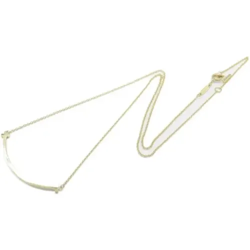 Pre-owned Jewellery, female, , Size: ONE SIZE Pre-owned Gold necklaces - Tiffany & Co. Pre-owned - Modalova