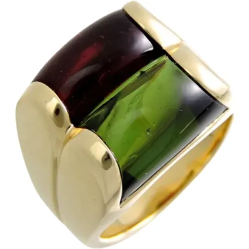 Pre-owned Jewellery, female, , Size: ONE SIZE Pre-owned Gold rings - Bvlgari Vintage - Modalova