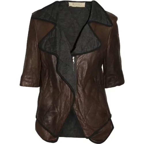 Pre-owned Faux Fur outerwear , Damen, Größe: S - Marni Pre-owned - Modalova