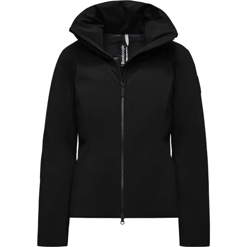 Short Padded Jacket with Material , female, Sizes: S, XL, M, XS, 2XL, L - BomBoogie - Modalova