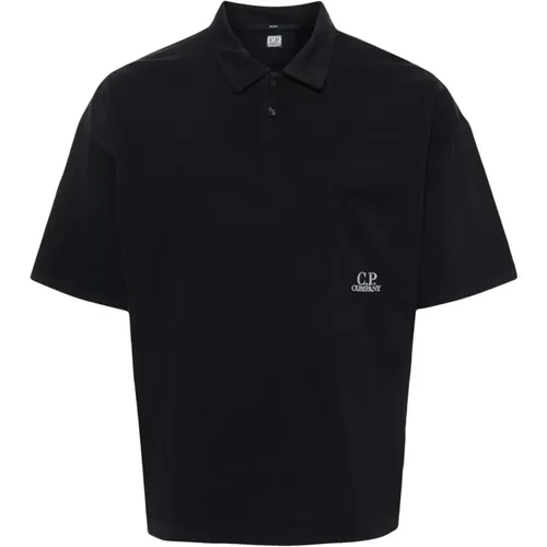 Polo Shirts , Herren, Größe: S - C.P. Company - Modalova