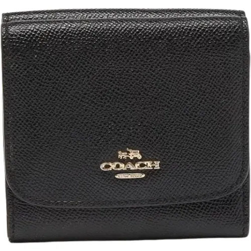 Pre-owned Wallets, female, , Size: ONE SIZE Pre-owned Leather wallets - Coach Pre-owned - Modalova