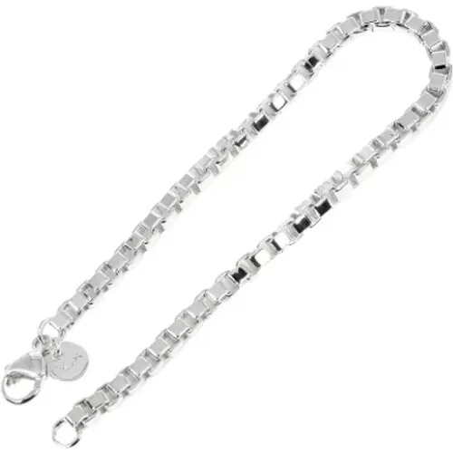 Pre-owned Jewellery, female, , Size: ONE SIZE Pre-owned Silver bracelets - Tiffany & Co. Pre-owned - Modalova