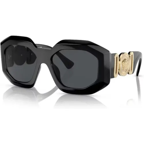 Stylish Sole Sunglasses , unisex, Sizes: ONE SIZE - Versace - Modalova