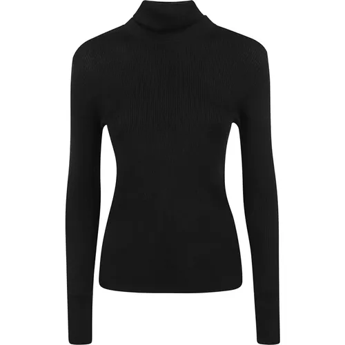 Turtlenecks, female, , Size: S Wool Turtleneck Knit Sweater - P.a.r.o.s.h. - Modalova