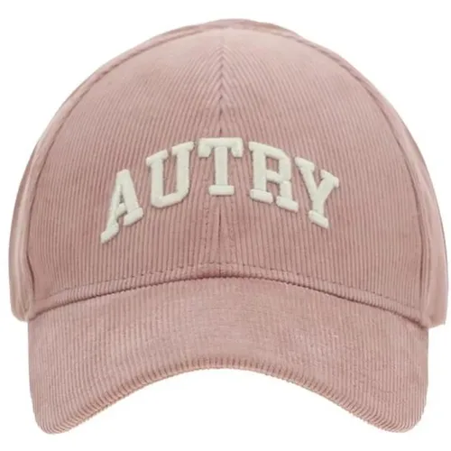 Caps, male, , Size: ONE SIZE Embroidered Logo Baseball Cap - Autry - Modalova