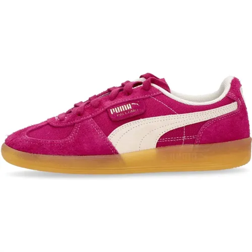 Vintage Magenta Sneakers Palermo Style , Damen, Größe: 37 EU - Puma - Modalova