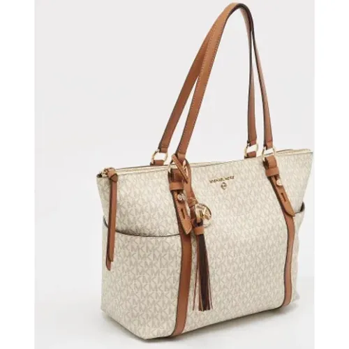 Pre-owned Tote Bags, female, , Size: ONE SIZE Pre-owned Canvas handbags - Michael Kors Pre-owned - Modalova