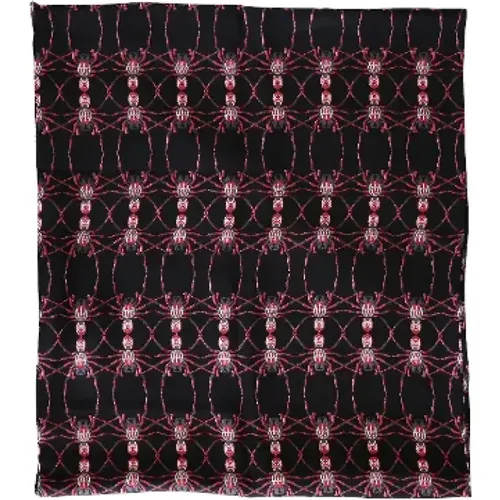 Pre-owned Scarves, female, , Size: ONE SIZE Pre-owned Silk scarves - Alexander McQueen Pre-owned - Modalova