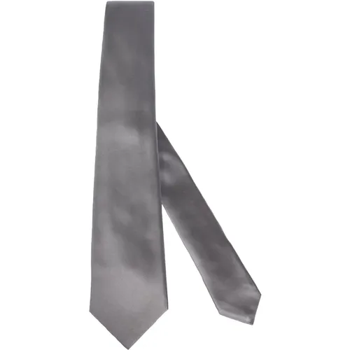 Ties, male, , Size: ONE SIZE Handmade Silk Tie - Seven Folds - Kiton - Modalova