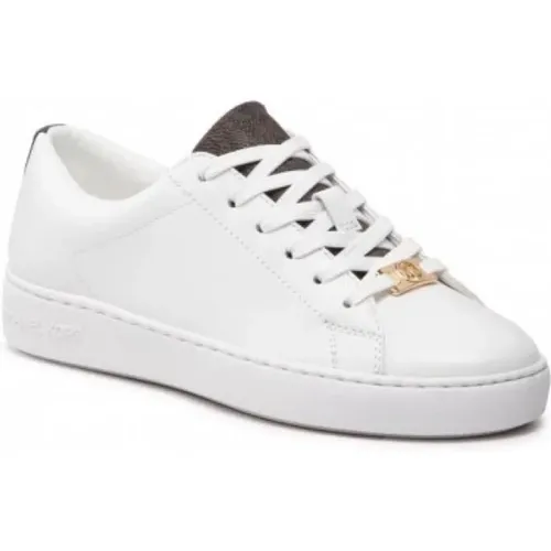 Weiße Keaton Sneakers , Damen, Größe: 37 EU - Michael Kors - Modalova