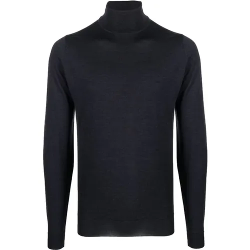 Merino Wool Roll Neck Jumper , male, Sizes: XL, M - John Smedley - Modalova