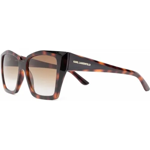 Kl6072S 240 Sunglasses , female, Sizes: 55 MM - Karl Lagerfeld - Modalova