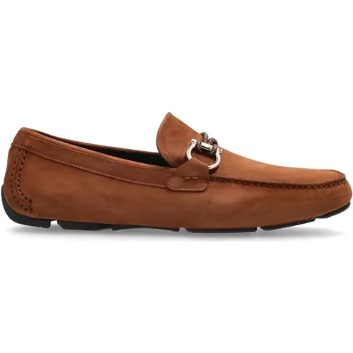 Loafers, male, , Size: 9 US Loafers Front - Salvatore Ferragamo - Modalova