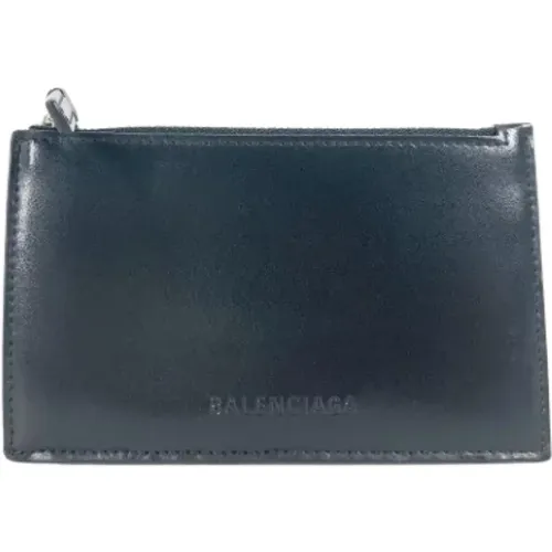 Pre-owned Wallets, female, , Size: ONE SIZE Pre-owned Leather wallets - Balenciaga Vintage - Modalova